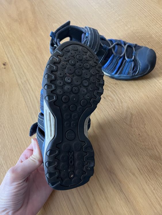 Geox Scarpe per ragazzi: Coole Geox Jungen Sandalen Gr. 30 Top Zustand – Usato da Termen venduto da ekr_hmf7 1