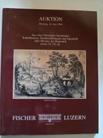 Vintage Auktionskatalog Katalog Fischer Luzern 1996