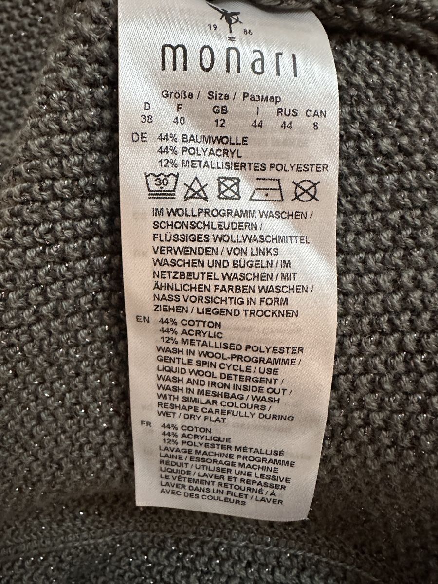 Monari Vestiti: Strickkleid, Grösse 38, Monari – Nuovo (secondo la descrizione) da Russikon venduto da twee555 3
