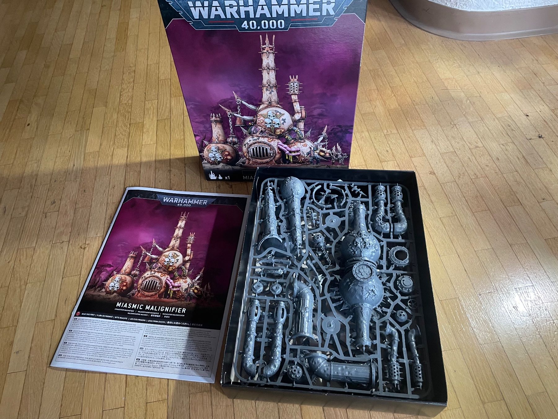 Kit di modellismo & Modellini statici: WARHAMMER 40K - MIASMIC MALIGNIFIER – Nuovo (secondo la descrizione) da Egg b. Zürich venduto da underworld 3