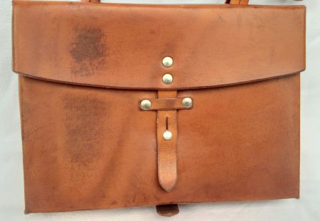 Armee Ledertasche,Kartentasche 1974,Militär