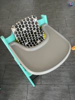Tablette pour chaise haute Stokke grise