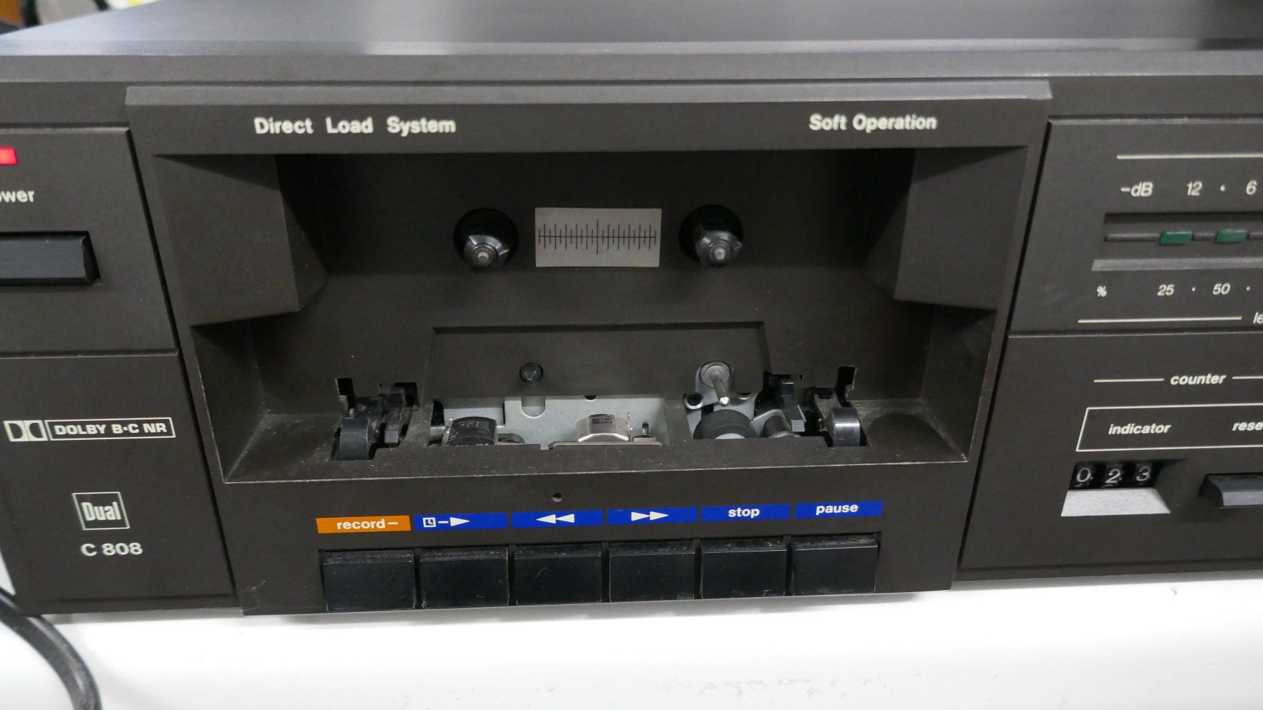 Dual Enregistreurs: Dual Kassettendeck C808 – D'occasion à Wenslingen par FairlightCMI 3