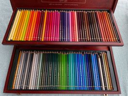 FABER-CASTELL Art & Grapic "Polychromos" Holzkoffer 100er