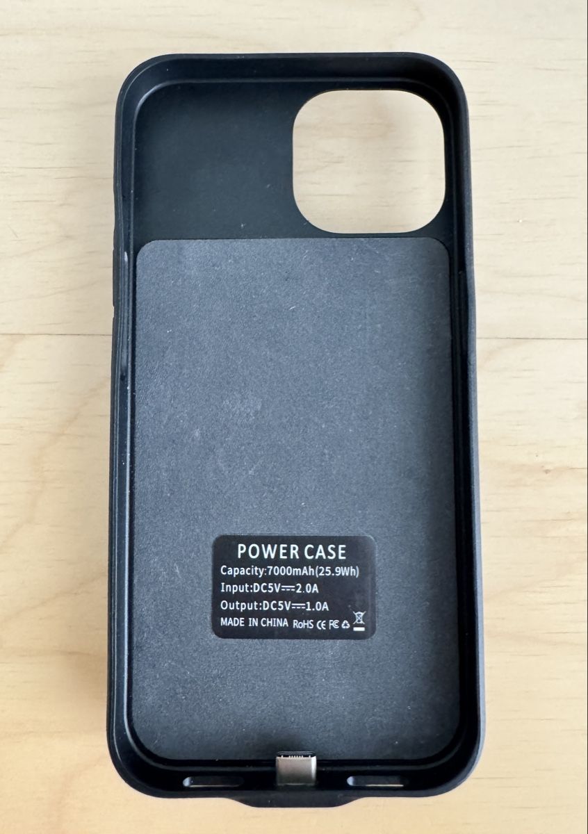 Batterie: iPhone 15 Powerbank / Akkuhülle – Nuovo (secondo la descrizione) da Brugg AG venduto da Gucci59 1