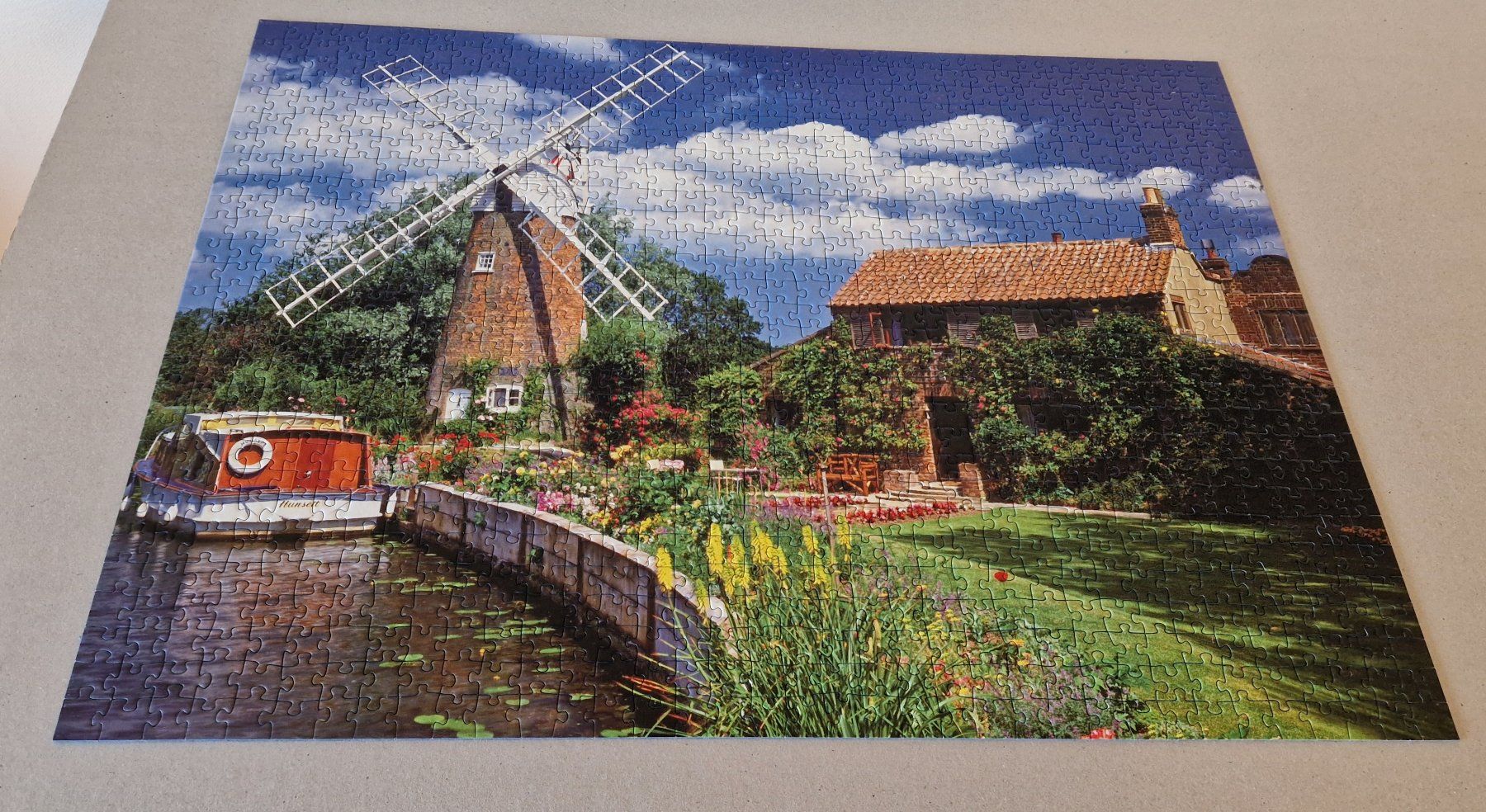 Ravensburger Puzzle: Ravensburger Puzzle Malerische Windmühle – Usato da Basel venduto da bah_2rkh