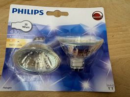 Halogenlampen Philips GU 5.3, 35 Watt, warmweiss neu