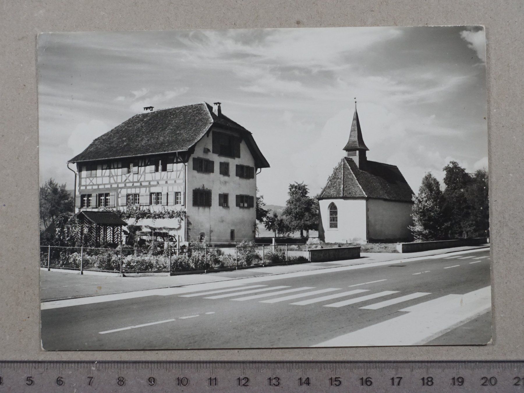 Cartoline postali: Uerikon, Stäfa, Ritterhäuser, 1977 – Usato da Lenzburg venduto da fh1
