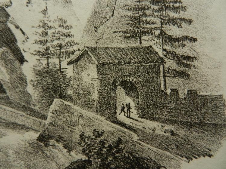 Gravures: Environs de la Chartreuse de Grenoble – D'occasion à Risch par Antikfee 6