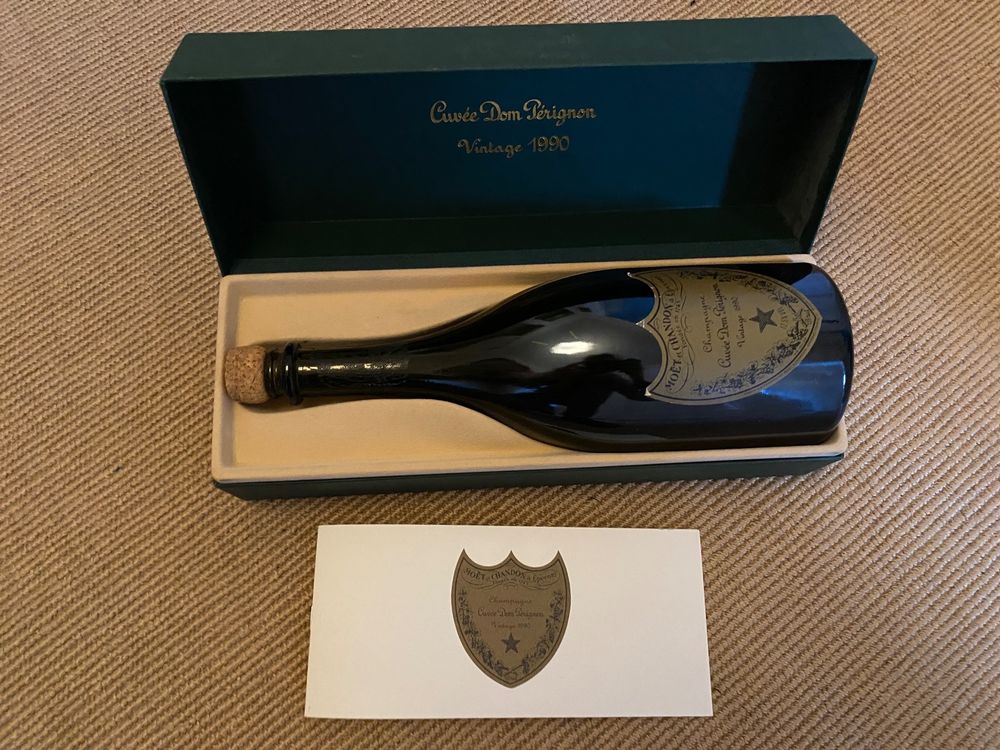 Dom Perignon vintage 1990 empty bottle Kaufen auf Ricardo