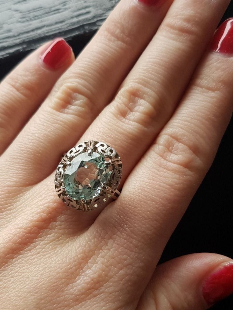 Anelli: Traumhafter rhodinierter Gelbgold Ring – Nuovo (secondo la descrizione) da Unterägeri venduto da Altgoldschmuck 2