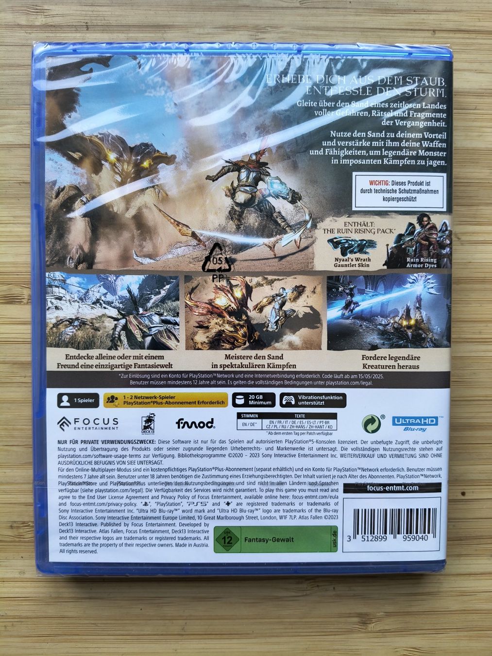 Giochi: Atlas Fallen Sealed (PS 5) – Nuovo e nell'imballaggio originale da Riedholz venduto da ste_96cd 1