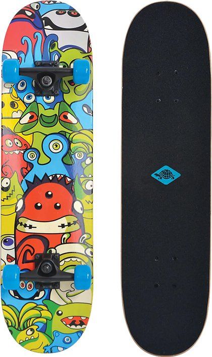 Skateboards: Skateboard “Slider Monsters" Schildkröt – Neu und originalverpackt aus Oensingen von Liquidations-Shop