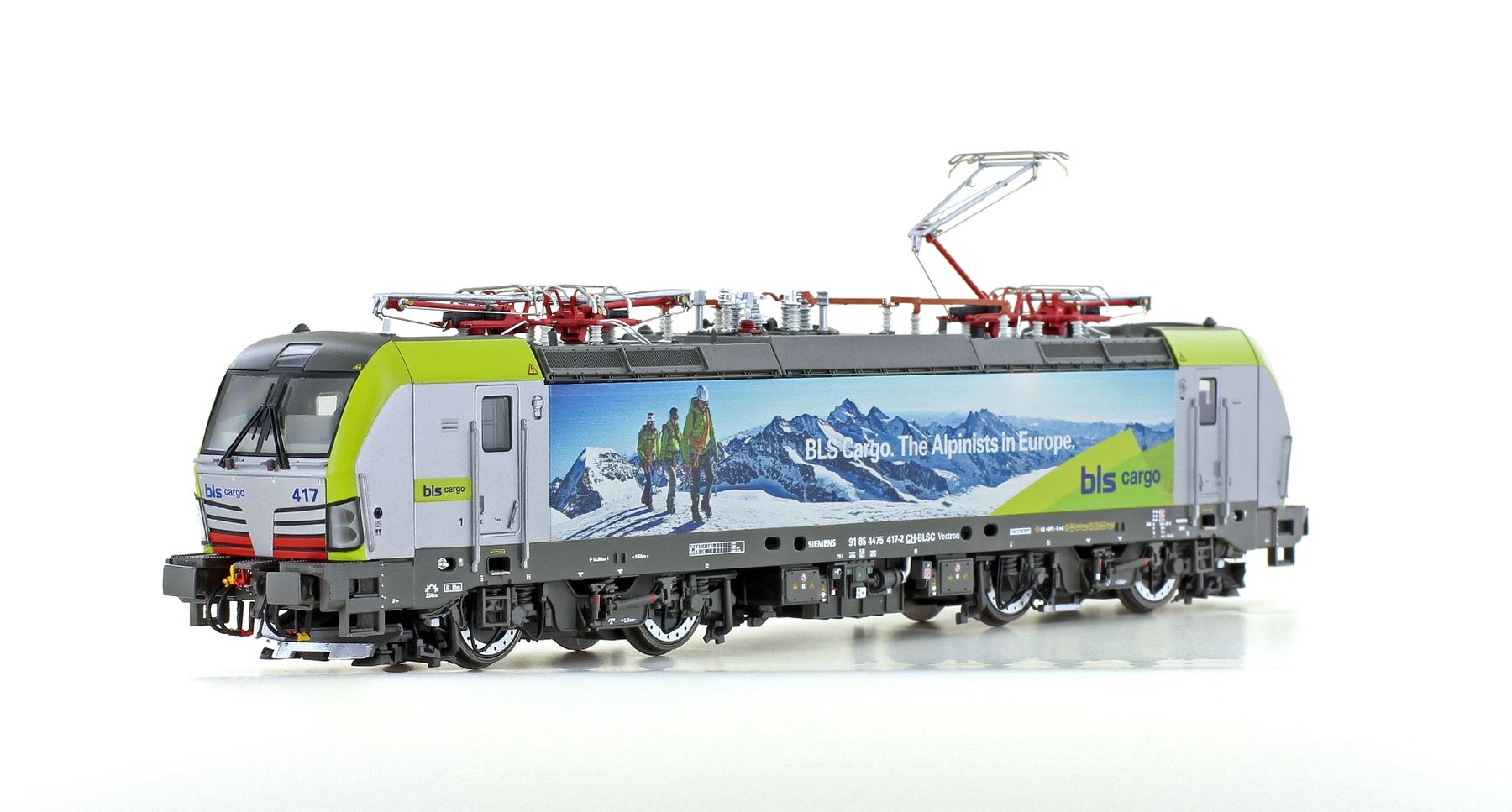 LS Models Modellini di ferrovie: LS Models 97999DC BLS Vectron 417-2 Sondermodell – Nuovo e nell'imballaggio originale da Bremgarten AG venduto da Sportivo2007