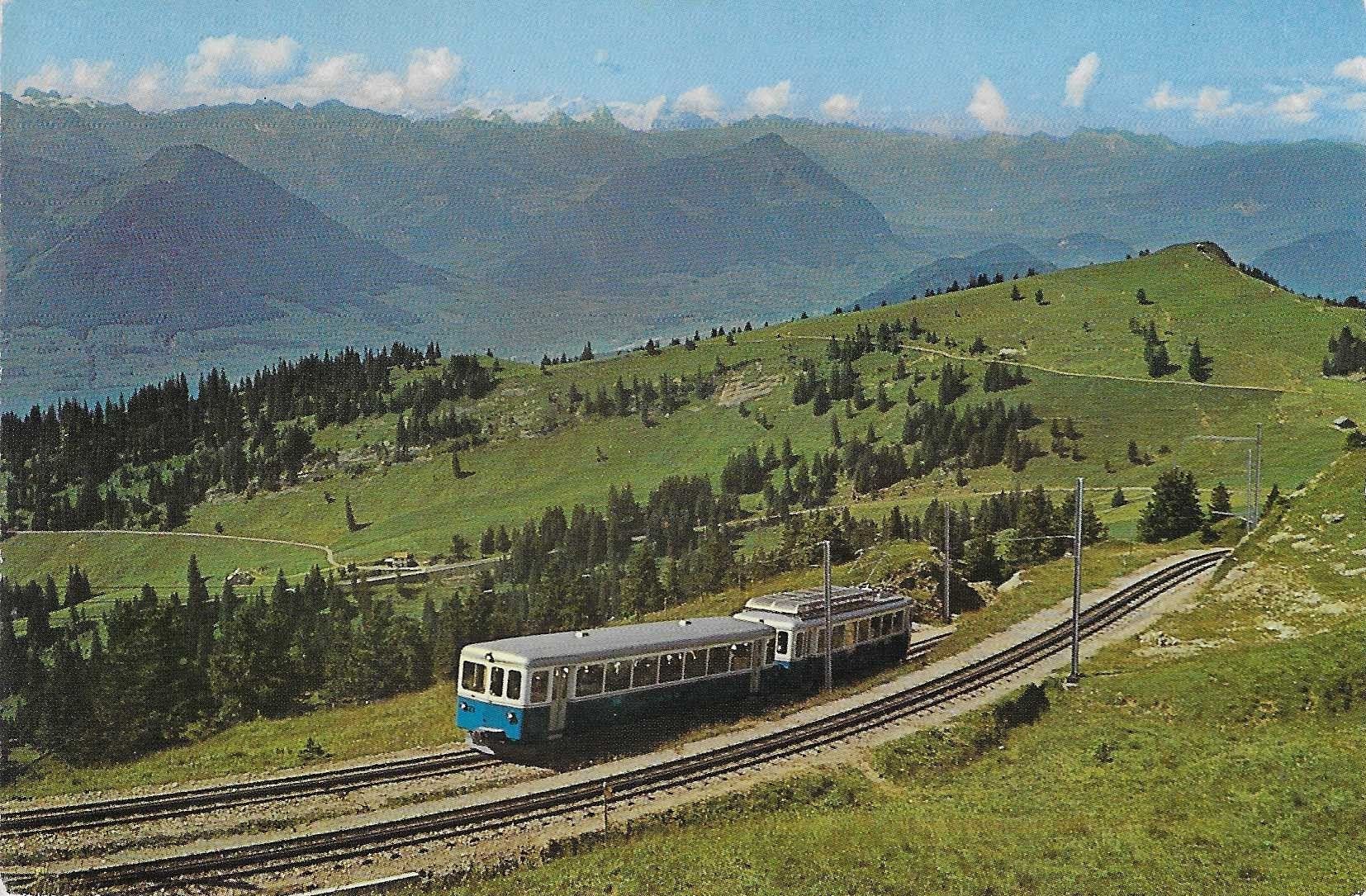 Cartes postales: Arth-Rigi-Bahn unterhalb Rigi-Kulm – D'occasion à Rothrist par Stranglehold