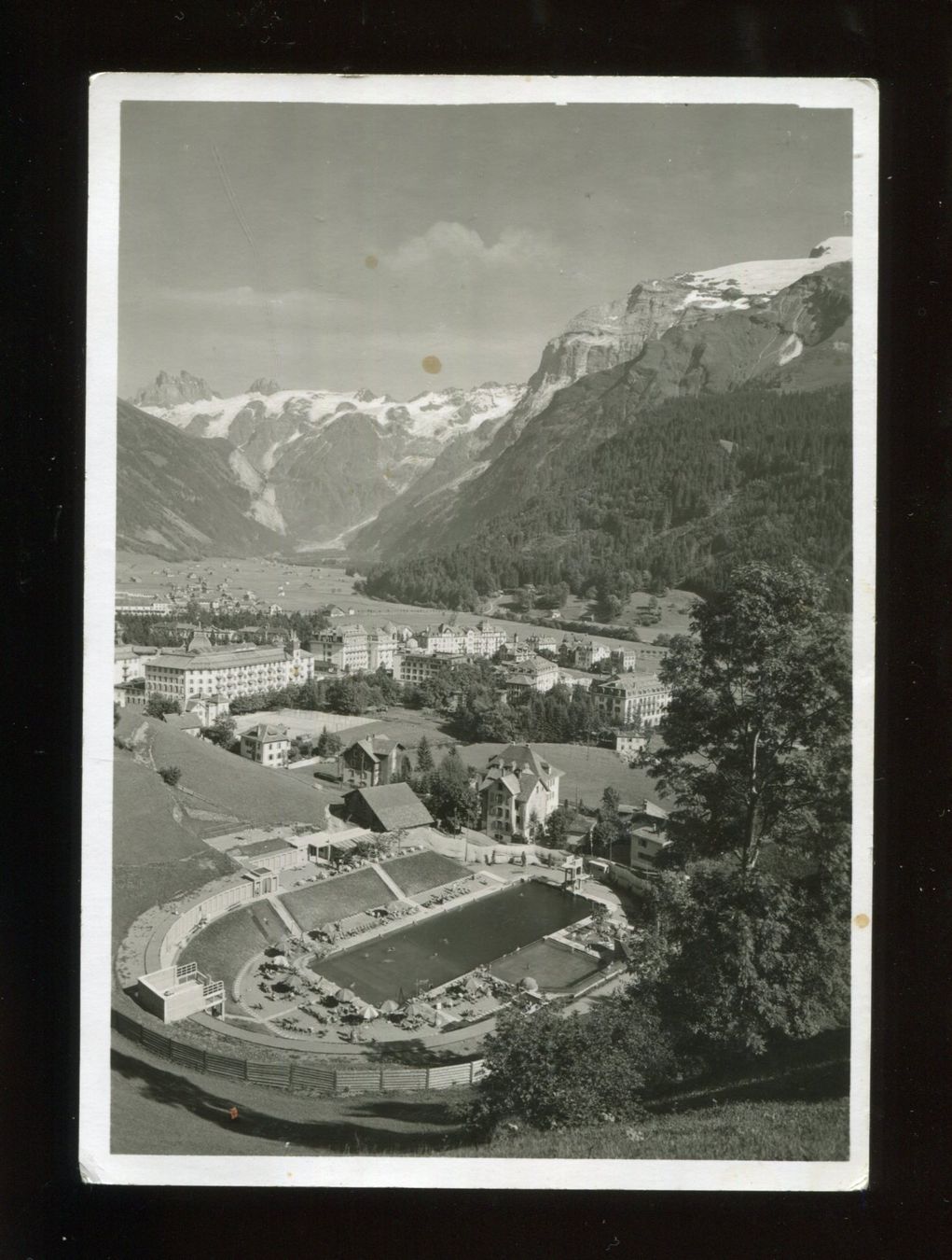 Cartoline postali: Engelberg, Schwimmbad – Usato da Aarau venduto da Elmaar41