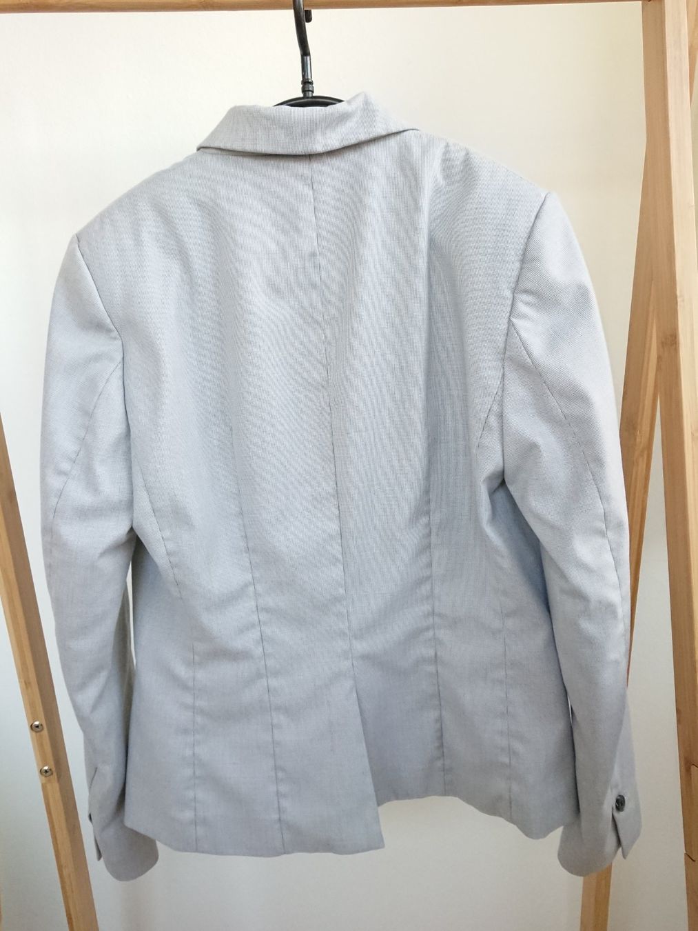 H&M Giacche: Damen Blazer H&M Gr. 34 Hellgrau – Usato da Hallau venduto da CHACLA 1