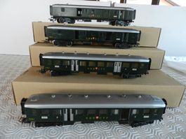 Märklin Leichtschnellzugw. SBB 4 St