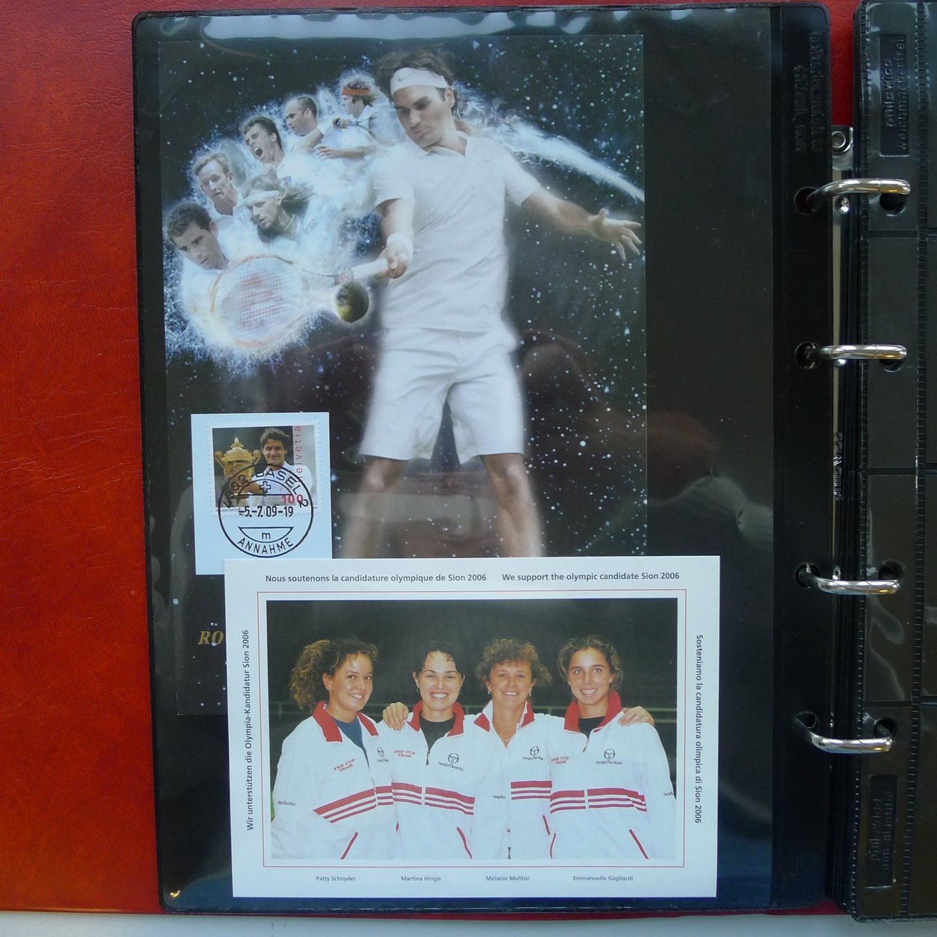 Alle Briefmarken: 2006-2010, Roger Federer, schöne Sammlung Abart & Belege! – Gebraucht aus Sursee von Luzernerraute 2