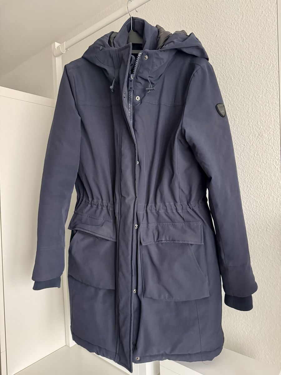 Only Mäntel: ONLY Winterparka in Dunkelblau / Navy – Gebraucht aus Thalwil von mar_pvv8