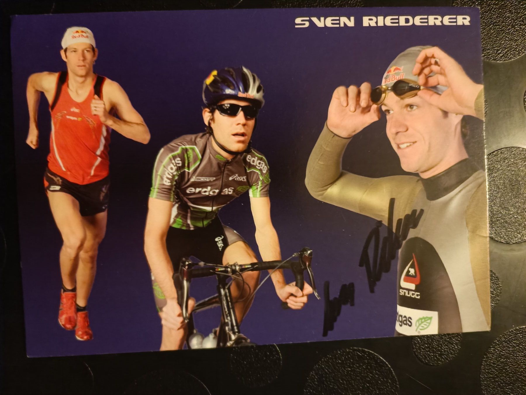 Autografi: Sven Riederer - Olympia Bronze - handsigniert – Usato da Menziken venduto da Artographs