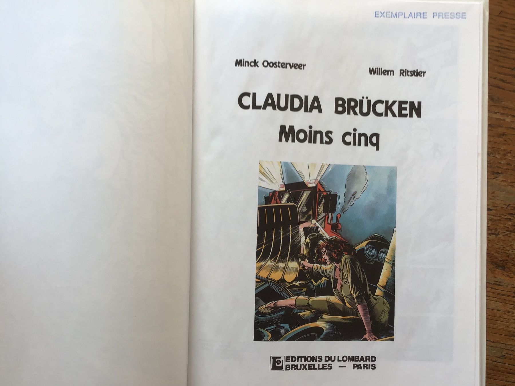 BD: Claudia Brücken EO T 3 – D'occasion à Fully par Ruby97 1