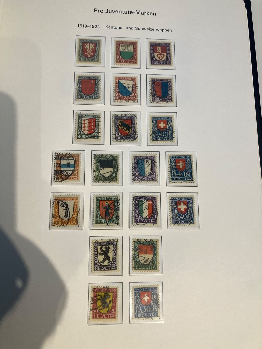 Tous les timbres: Pro Juventute ab 1912 -1974 – D'occasion à Baar par Ramona10 1