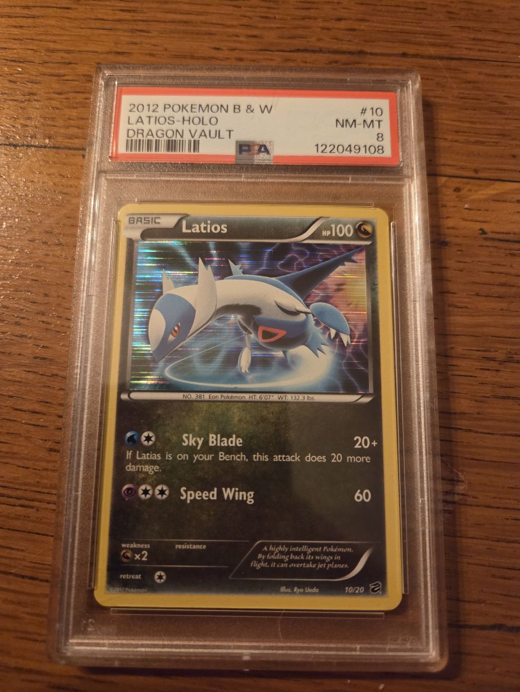 Pokémon Sammelbilder & Trading cards: Carte pokémon Latios Holo PSA 8 – Neu (gemäss Beschreibung) aus Champex-lac von PokeTop
