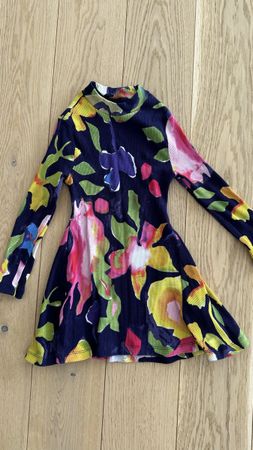 Desigual Girl's Dress, Size 5/6 (110/116cm), Floral Print
