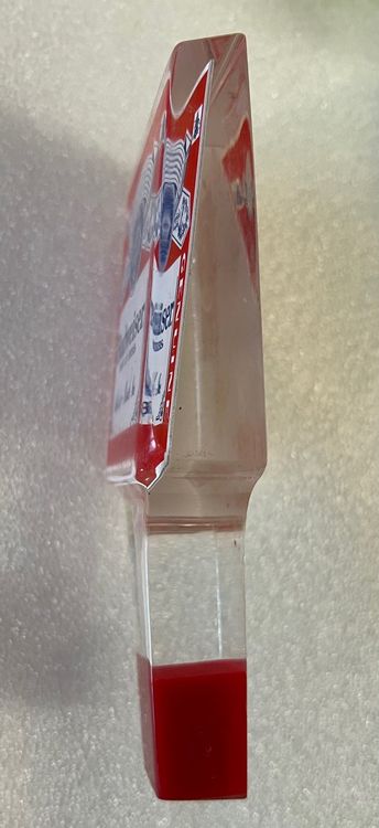 VTG Budweiser Snapback Hat Homme OSFM Arch Logo Blockhead Rouge Bleu Bière Fabriquée aux États-Unis - France