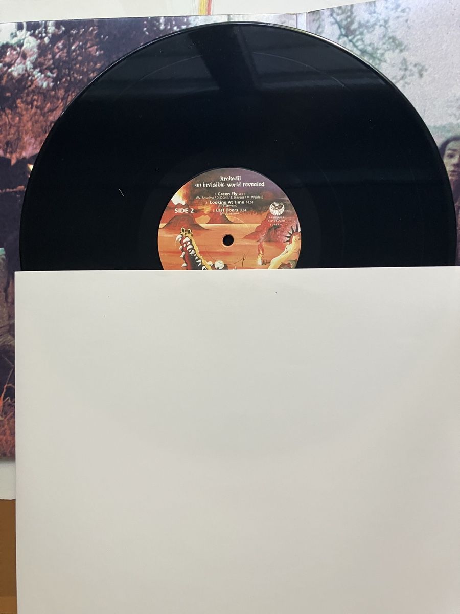 Schallplatten: Krokodil an invisible world revealed LP mit Werbung – Neu (gemäss Beschreibung) aus Basel von Gholb 3