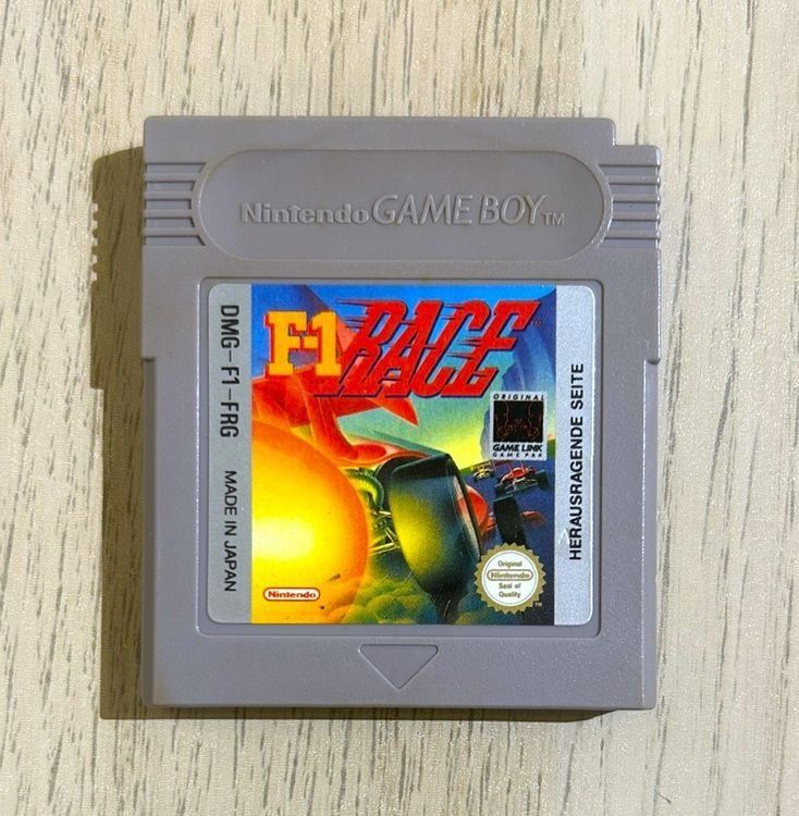 Nintendo Giochi: F-1 Race Gameboy – Usato da St. Gallen venduto da Alpine.Arcade