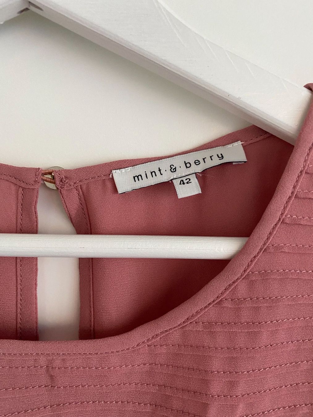 Camicette: Mint&Berry Bluse Lachsfarben Gr. 42 – Nuovo (secondo la descrizione) da Baden venduto da CompraCaro 2