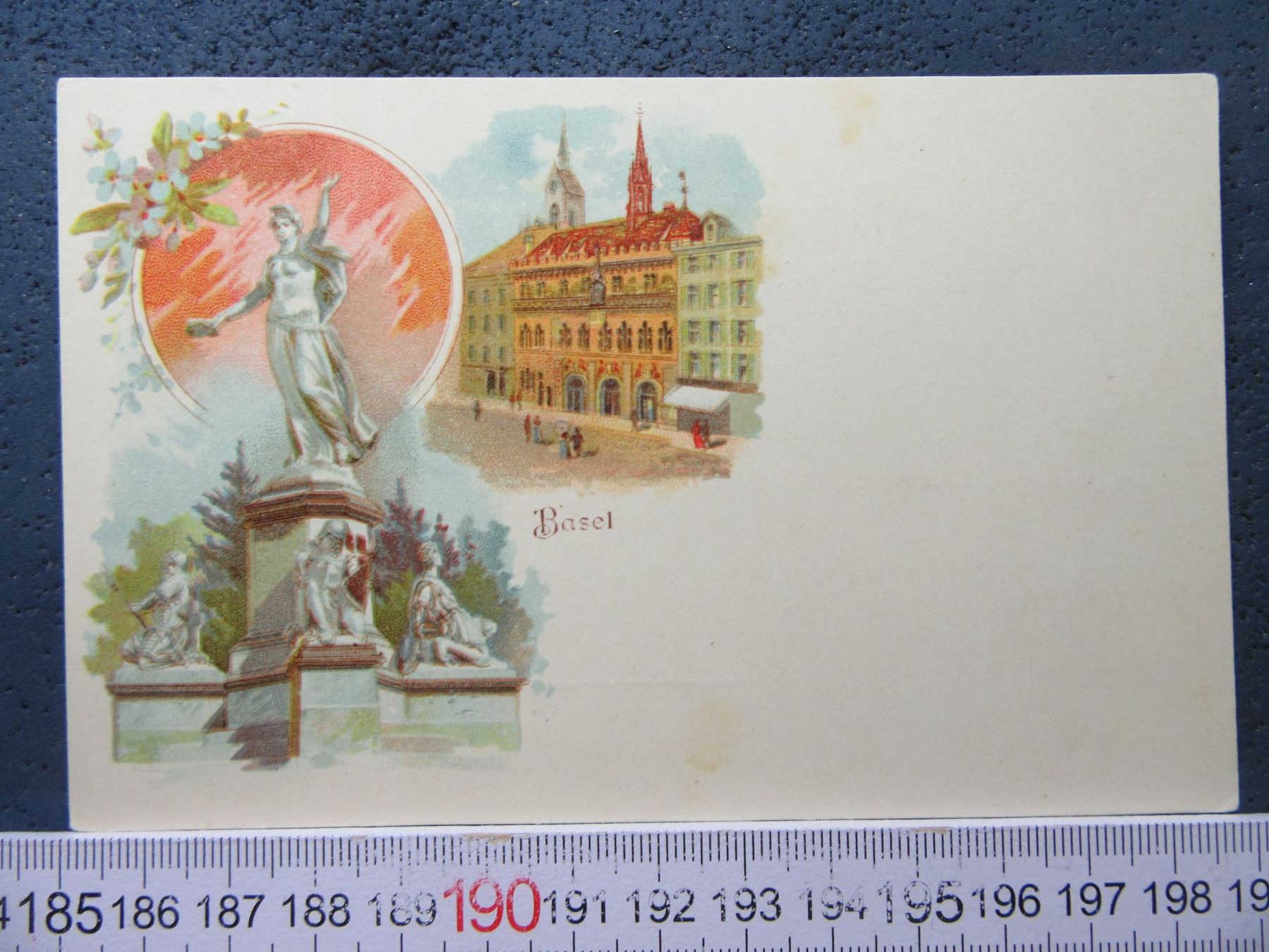 Cartoline postali: BASEL AK ANTIK – Usato da Ettingen venduto da Hausi4711