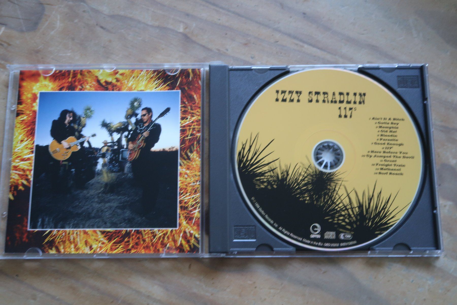 CD: IZZY STRADLIN - 117° - EX- GUNS N'ROSES - CD – Usato da Basel venduto da Patiscat 3