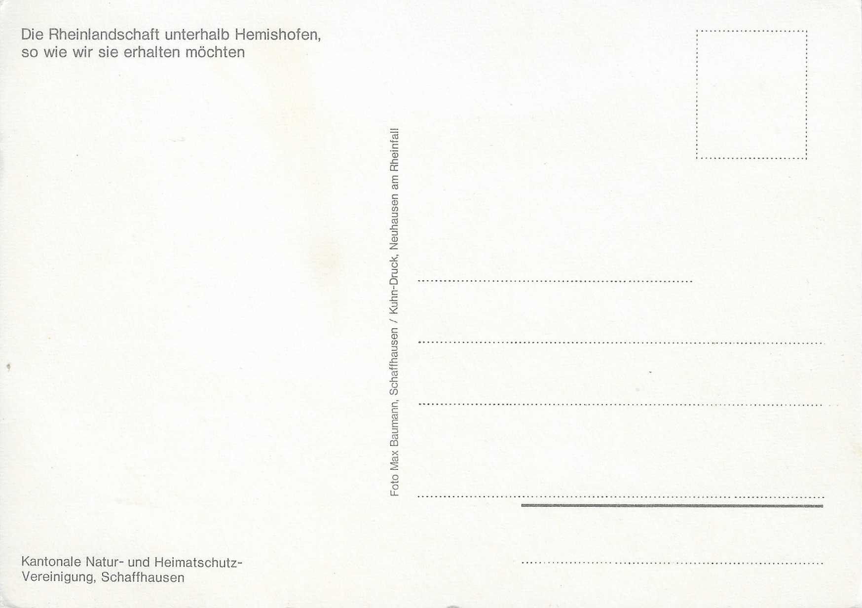 Cartoline postali: Die Rheinlandschaft unterhalb Hemishofen SH – Nuovo (secondo la descrizione) da Rothrist venduto da Stranglehold 1