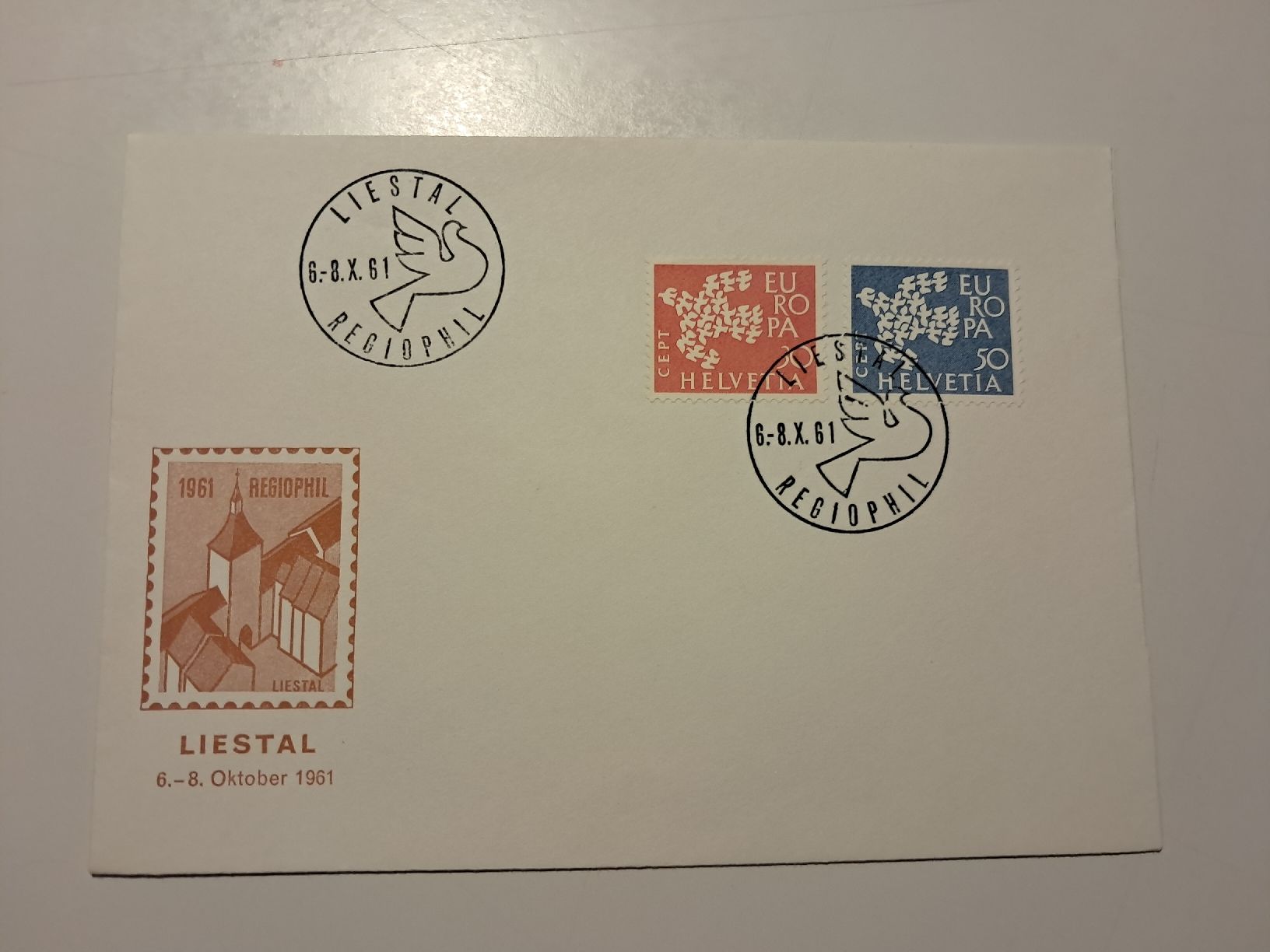 Buste & buste per spedizione: Europa 1961 – Nuovo (secondo la descrizione) da Gorduno venduto da ema_7yhp
