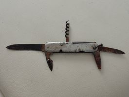 Taschenmesser Cartailier C.G. alt mit Gebrauchsspuren