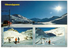 Oberalp - 3 Bild AK Oberalp-Pass