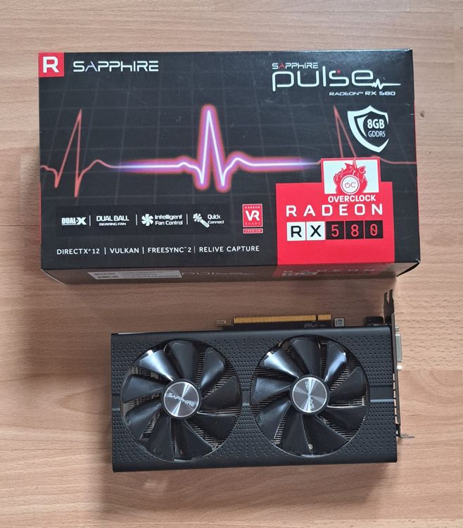 Grafikkarte Sapphire Pulse Radeon RX 580 8GB | Kaufen auf Ricardo