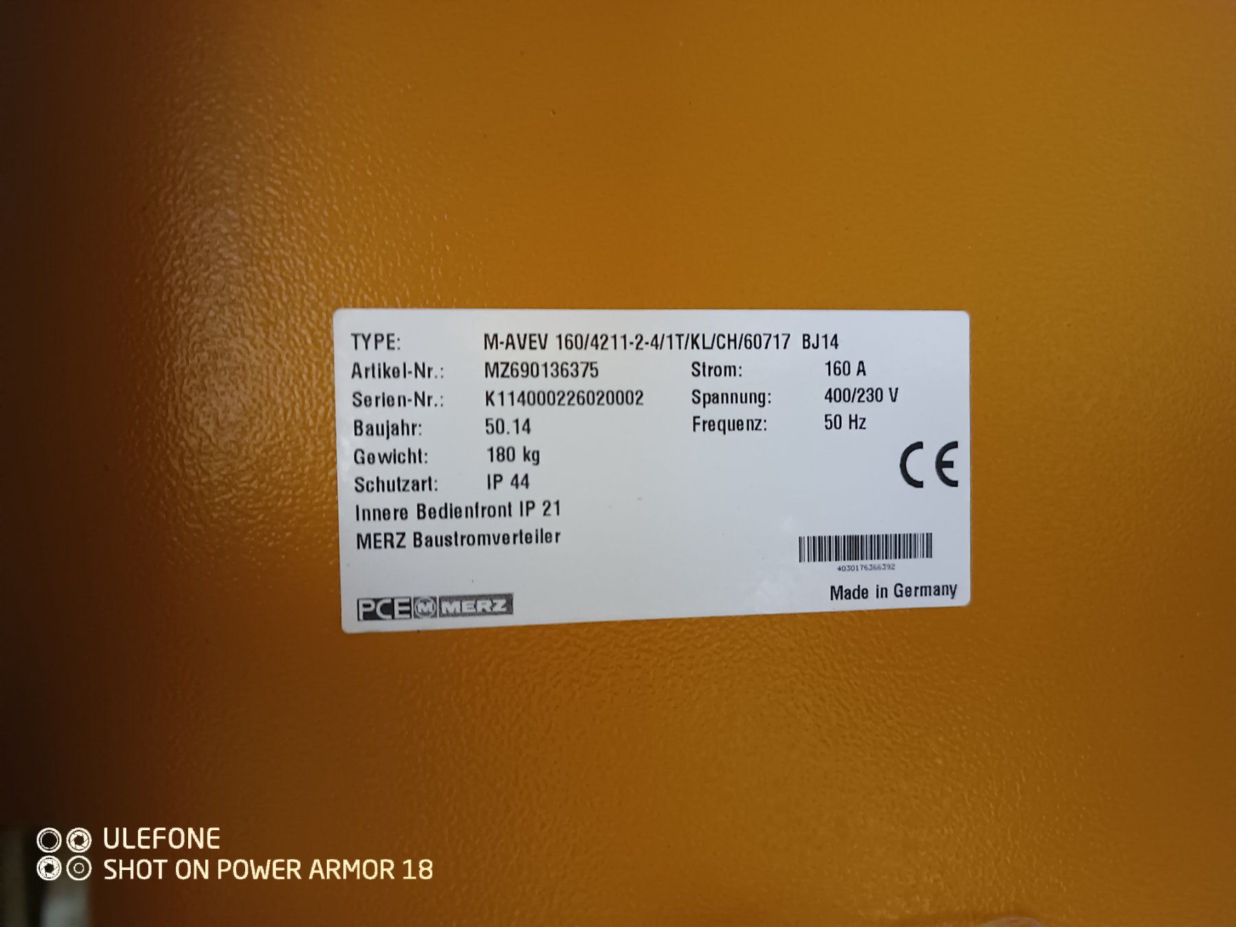 Elektrotechnik: Tableau de chantier 160A – Gebraucht aus Vaulruz von Mecanique_solutions 2