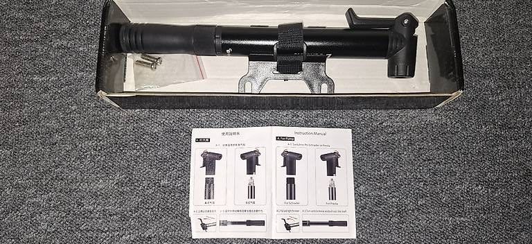 Pompe: Fahrradpumpe mit Velo-Multitool/Werkzeugset im Griff – Nuovo (secondo la descrizione) da Kleindöttingen venduto da vas_nps6 2