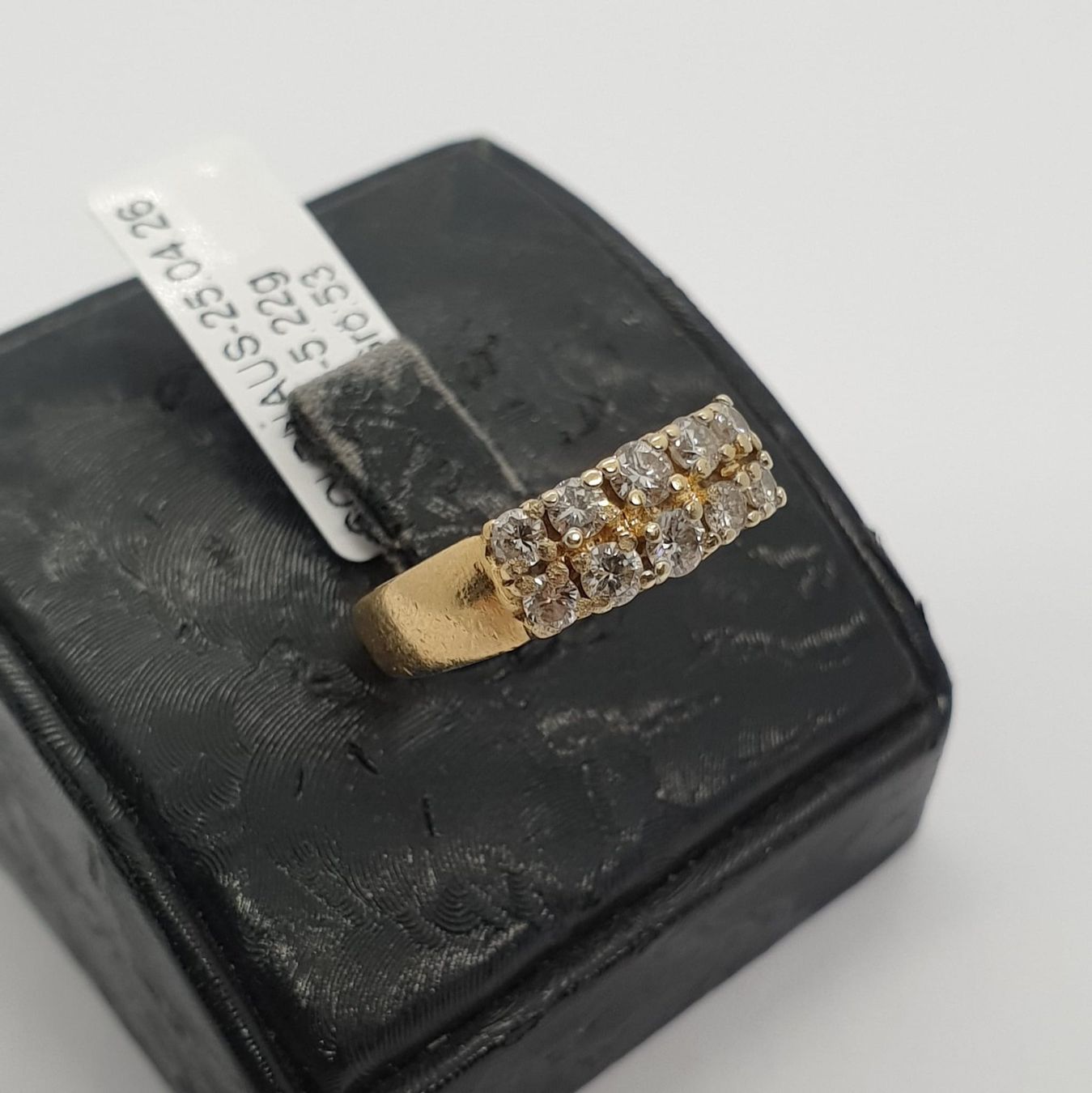 Ringe: Echt 18K Gold -  Brilliant Ring – Gebraucht aus Luzern von Luzern-Goldhaus 1
