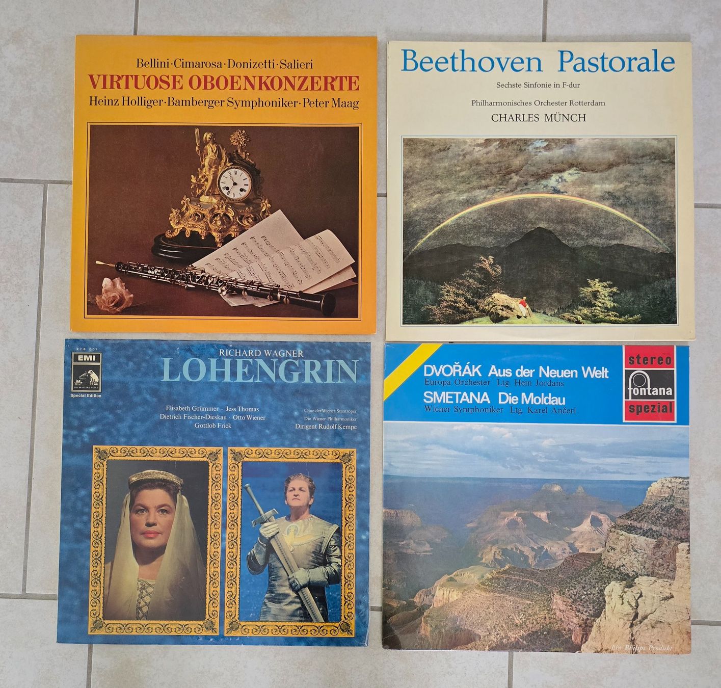 Dischi in vinile: 46 LPs Klassik, davon 2 Doppelalben – Usato da Steinmaur venduto da Pegasus24 1