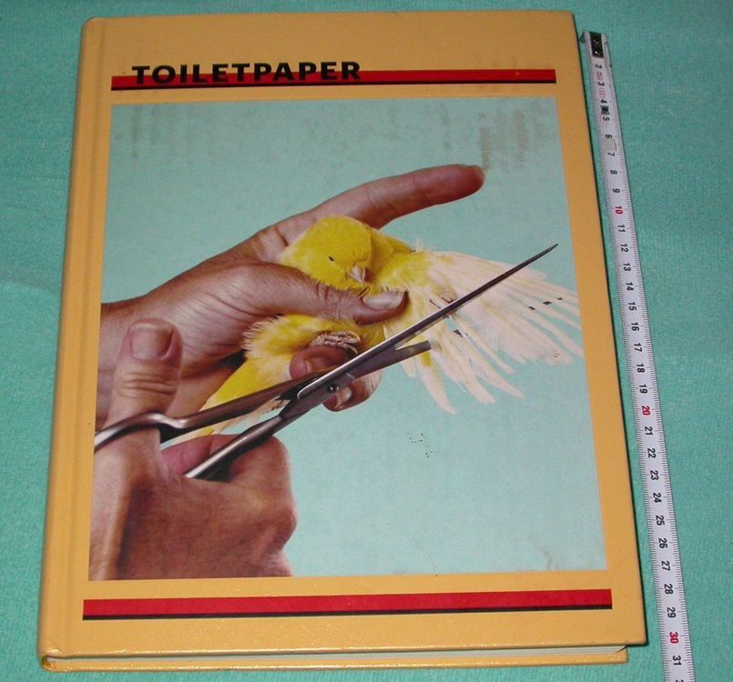 TOILETPAPER BOOK VOLUME I bon livre Kaufen auf Ricardo