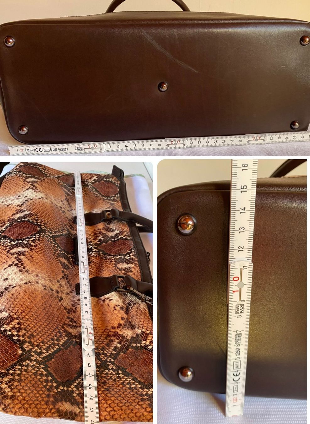 Longchamp Taschen für Damen: Sac Cabas Longchamp – Édition Spéciale Python – Gebraucht aus Bernex von euma1976 8