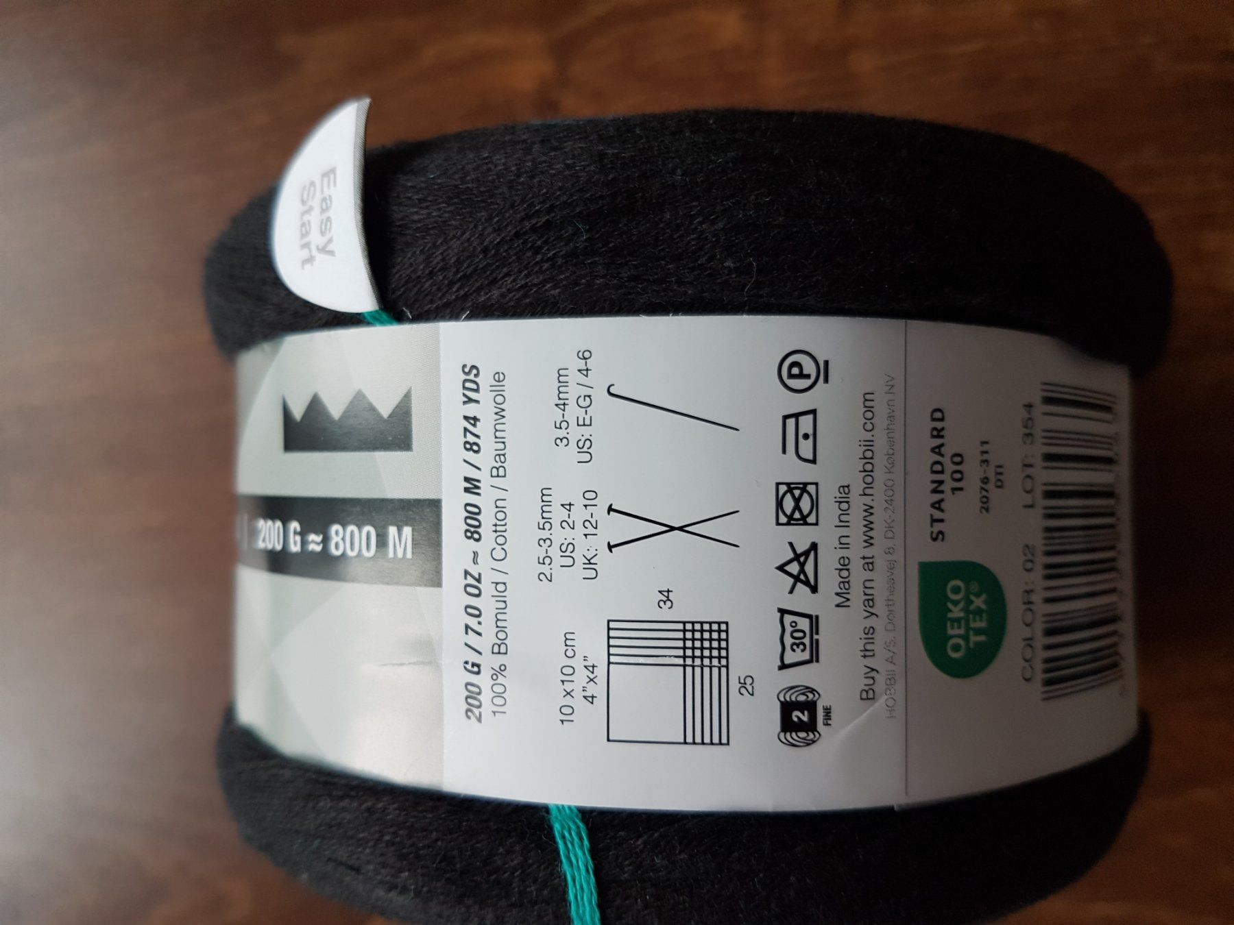 Lana: Strickgarn, 100%  Baumwolle,  Bobble 200 g  (02) – Nuovo (secondo la descrizione) da Ursenbach venduto da gruenblau 1