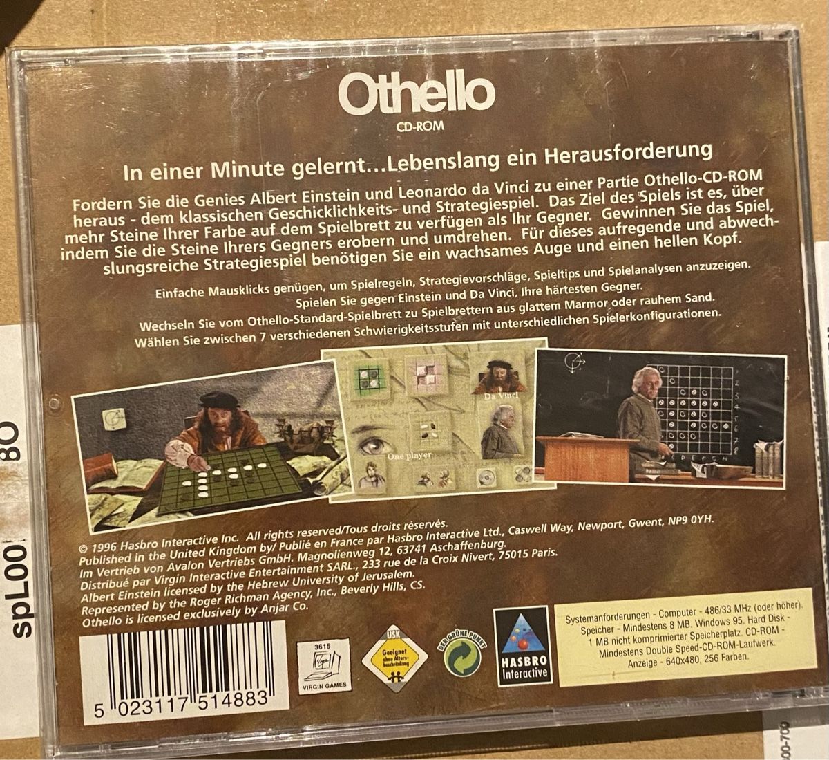Giochi: Othello, PC neu – Nuovo e nell'imballaggio originale da Basel venduto da spider-loc 1