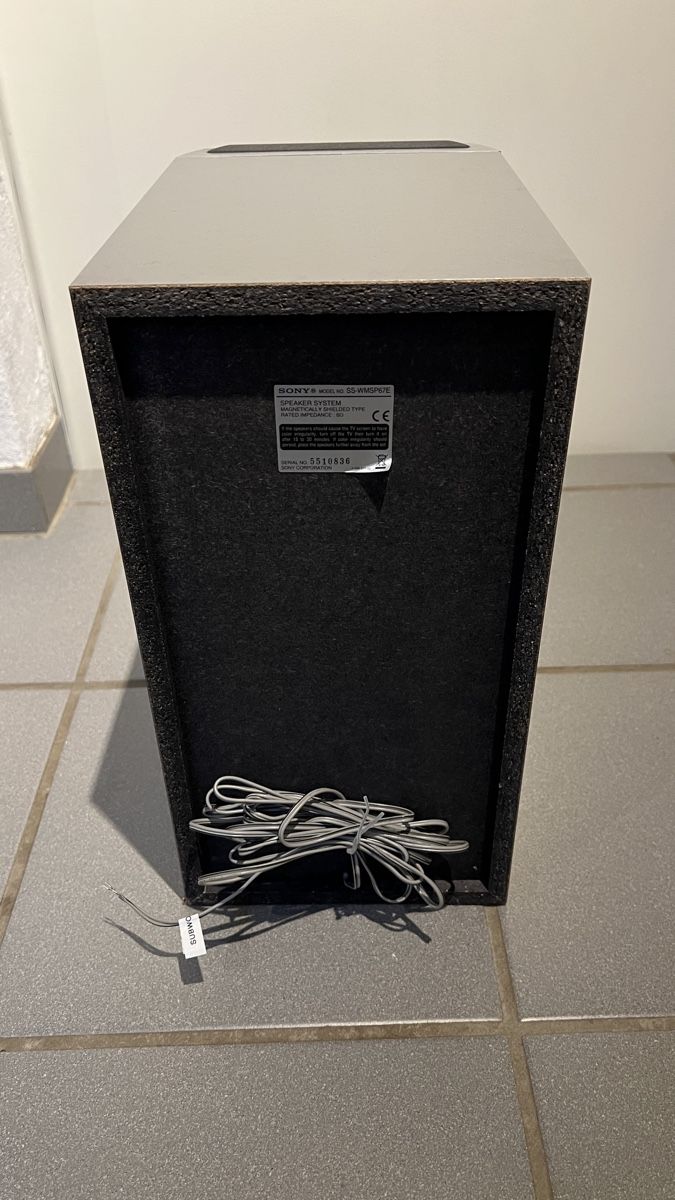 Sony Lautsprecher: Sony Subwoofer – Gebraucht aus Niederscherli von RetroGameHouse 3