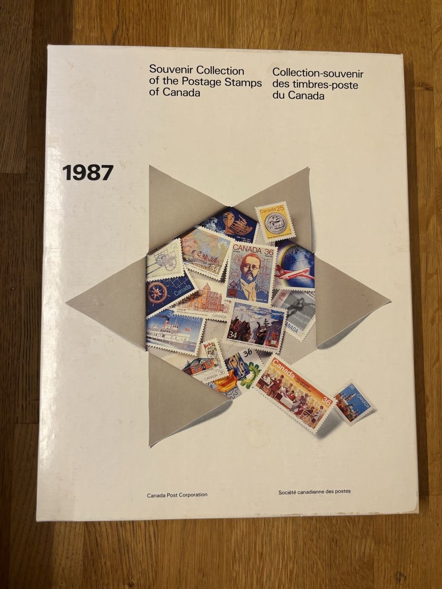 Tutti i francobolli: Canada Briefmarken Sammlung 1987  – Usato da Würenlos venduto da Ashley24